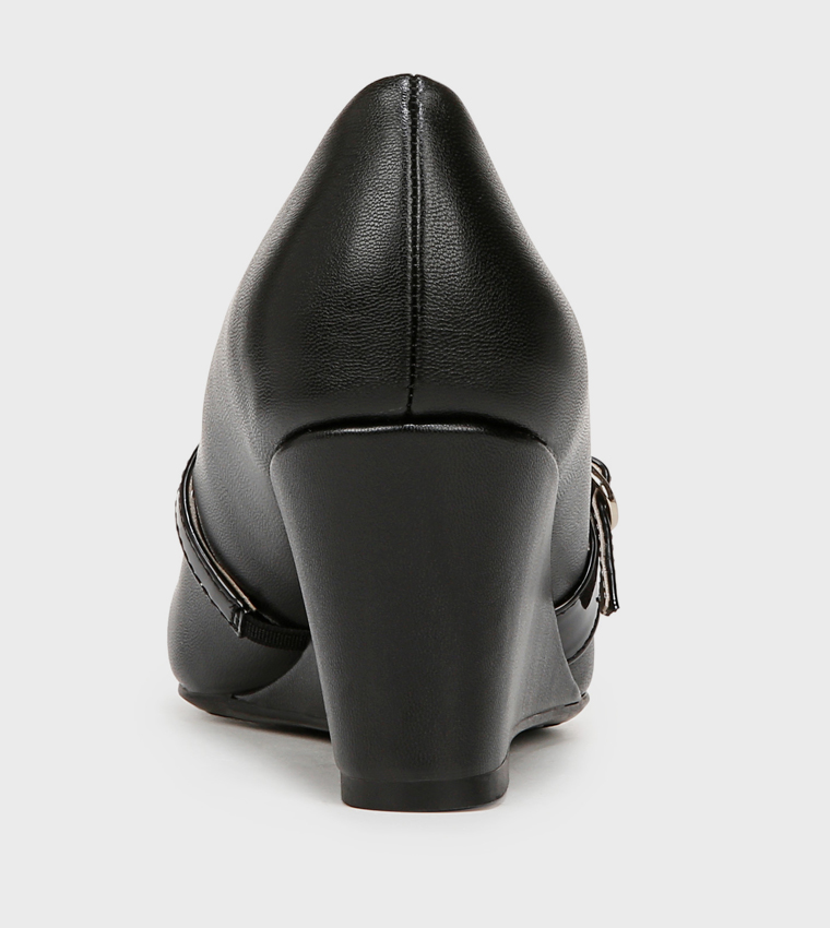 GIO Wedge Mary Janes