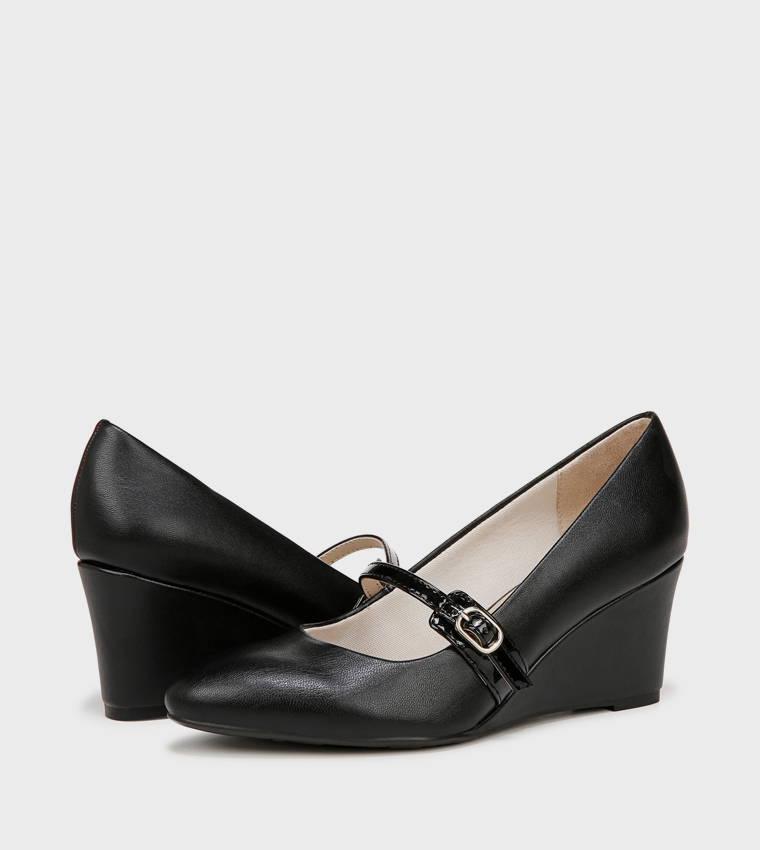 GIO Wedge Mary Janes