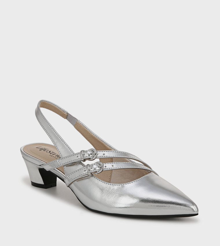 MONIQUE Buckle Detail Pumps