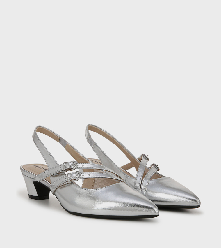 MONIQUE Buckle Detail Pumps