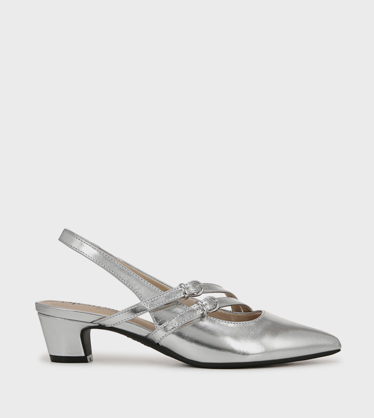 MONIQUE Buckle Detail Pumps