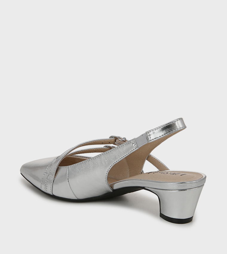 MONIQUE Buckle Detail Pumps