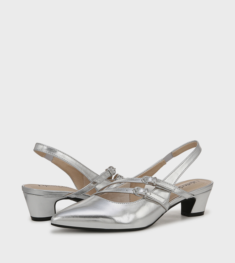 MONIQUE Buckle Detail Pumps