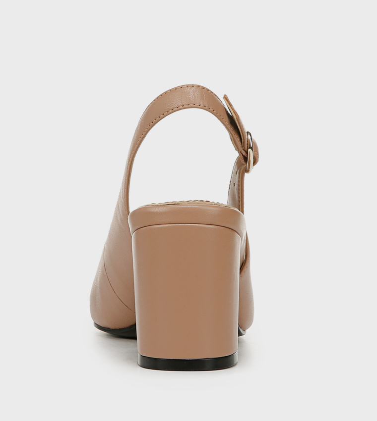 SOPHIE Cap Toe Slingback Pumps