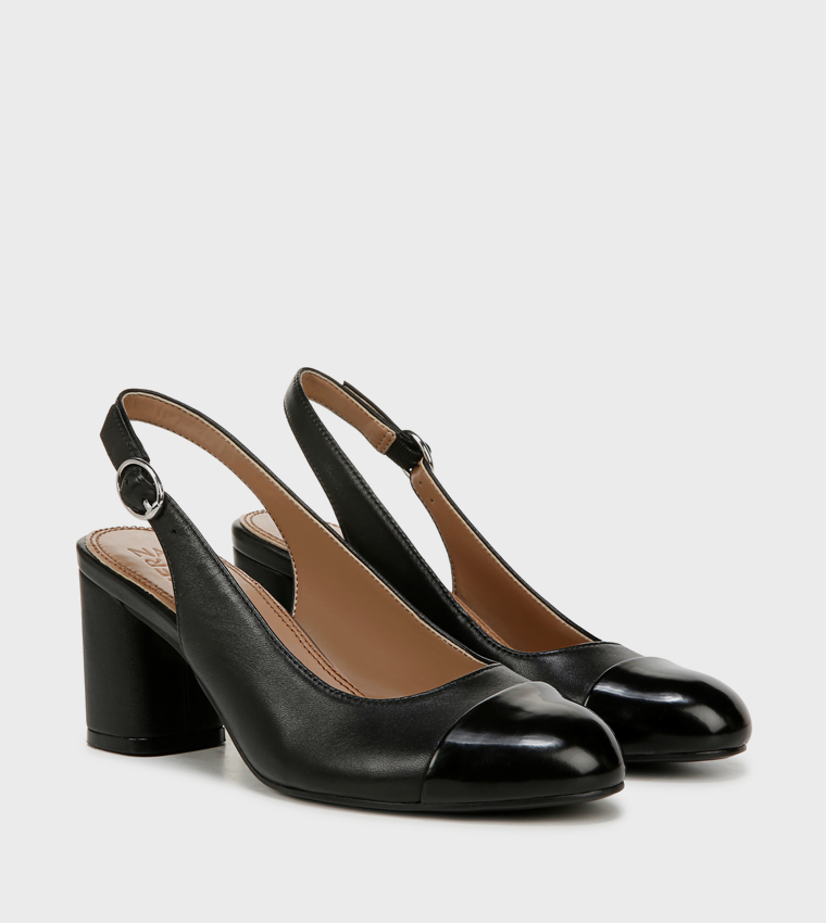 SOPHIE Cap Toe Slingback Pumps