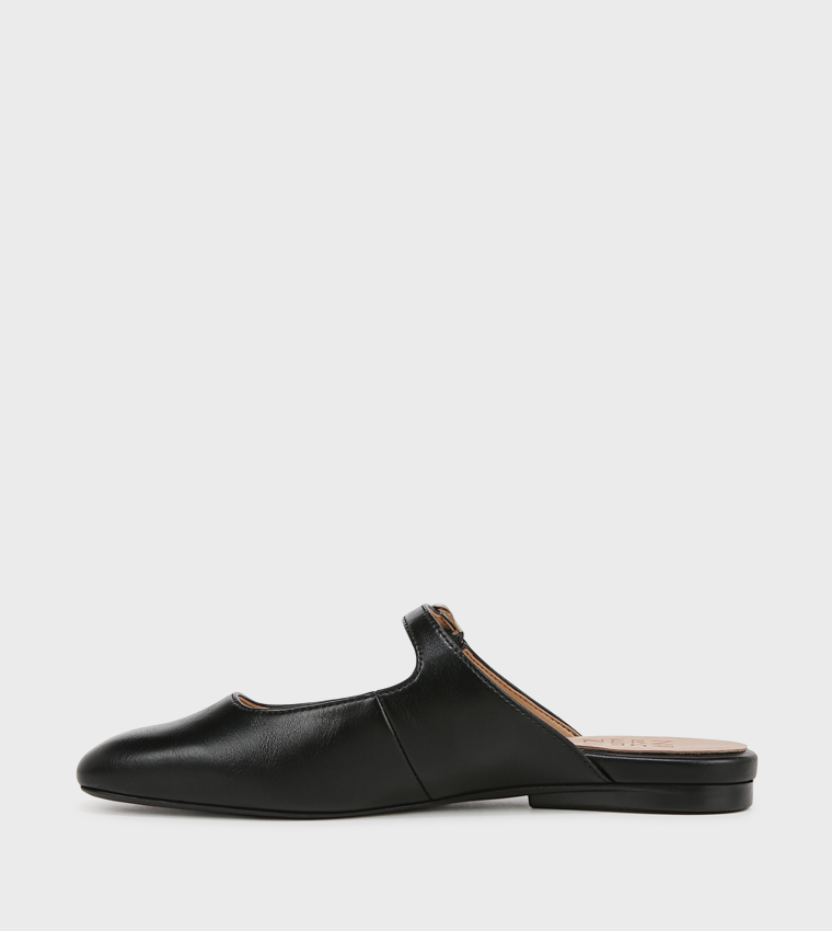 APPLE Buckle Detail Mules