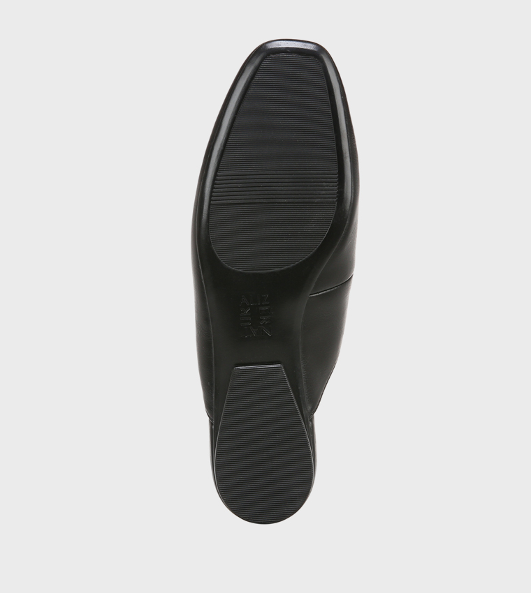APPLE Buckle Detail Mules