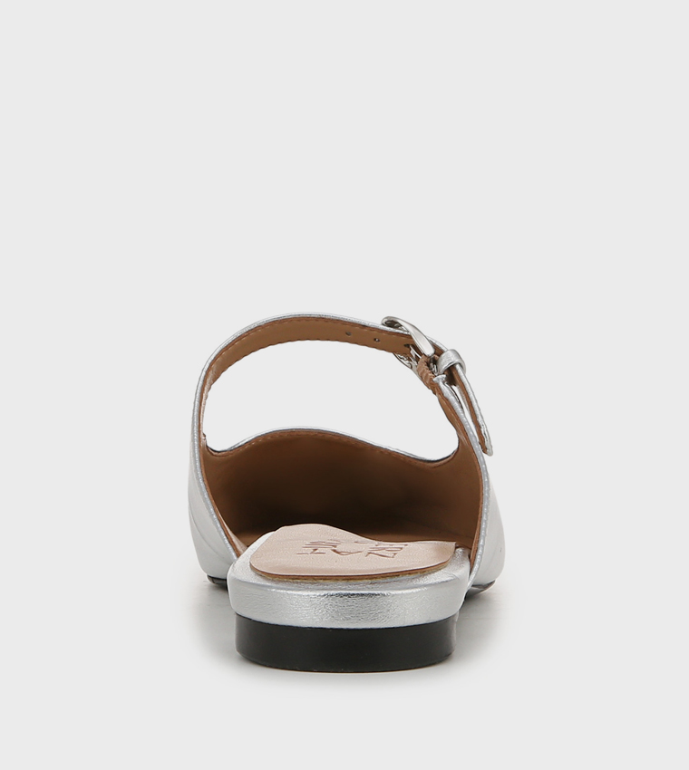 APPLE Buckle Detail Mules