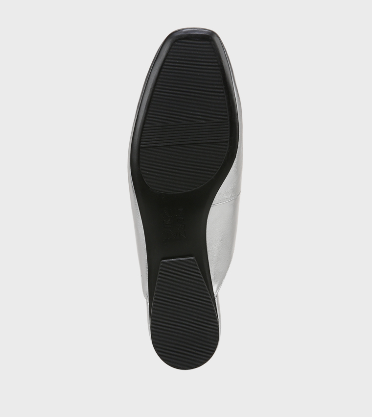 APPLE Buckle Detail Mules
