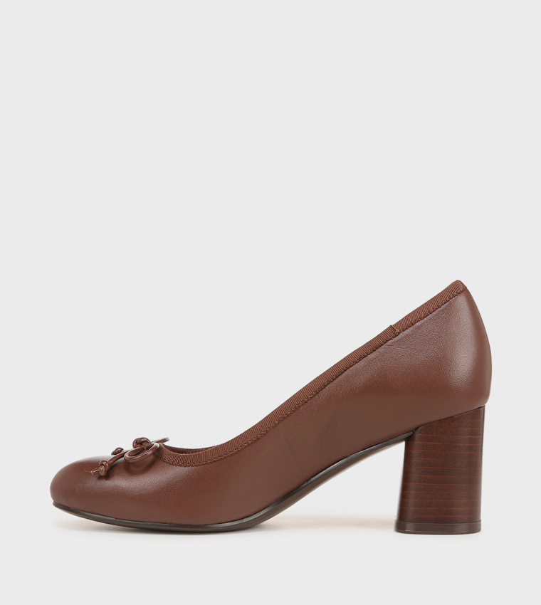 SIENNA Bow Detail Pumps