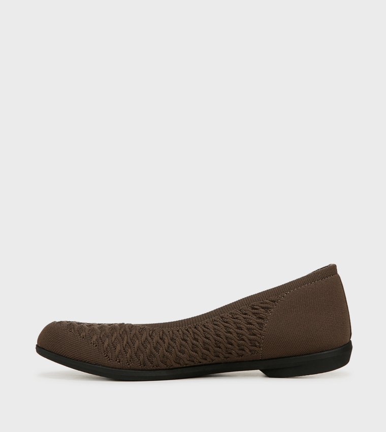 KHLOE Knitted Ballerinas