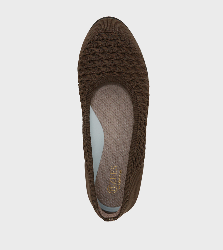 KHLOE Knitted Ballerinas