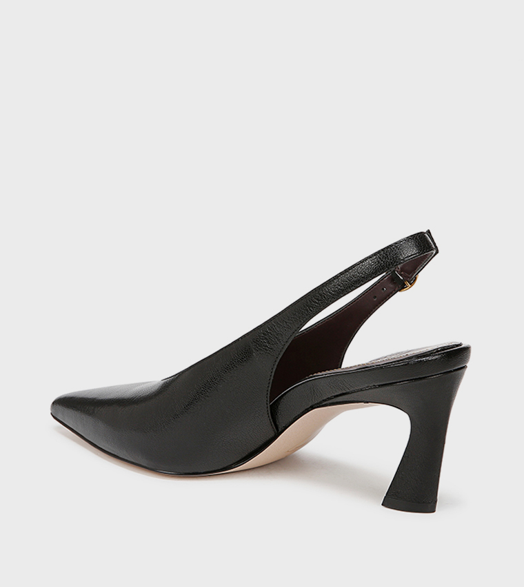 ELAINE Textured Slingback Pumps