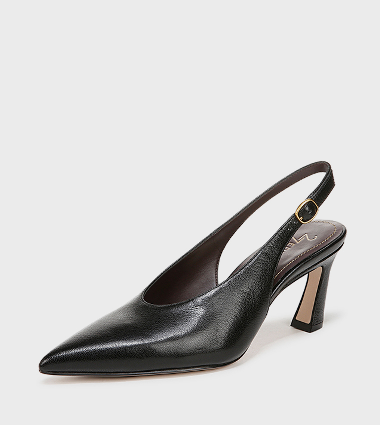 ELAINE Textured Slingback Pumps