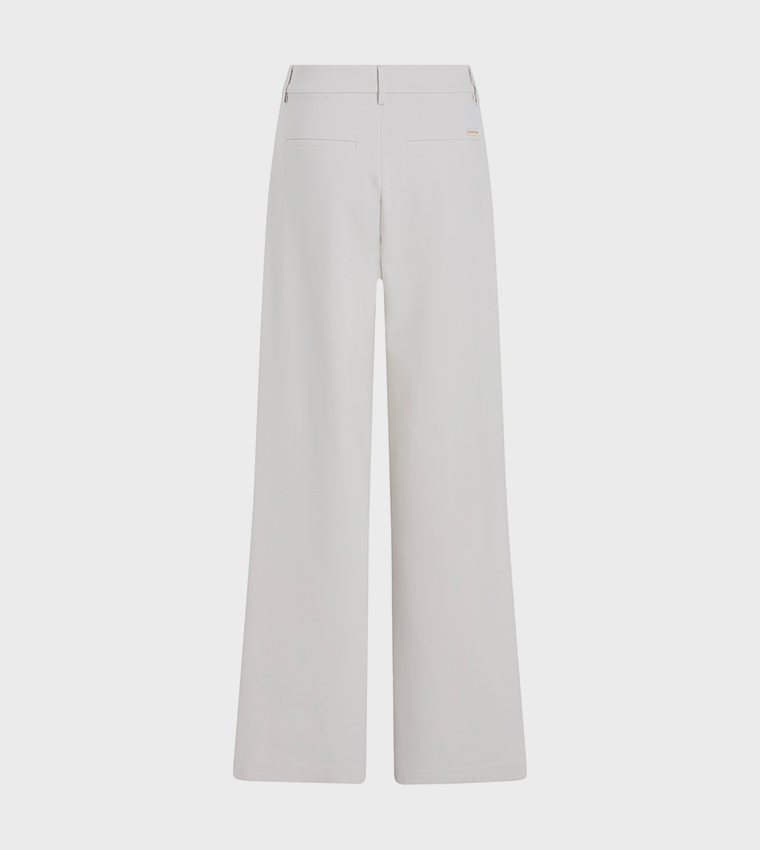 Milano Solid Wide Leg Pants