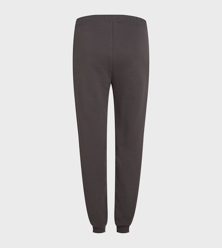 Logo Appliqued Elastic Waist Jogger Pants