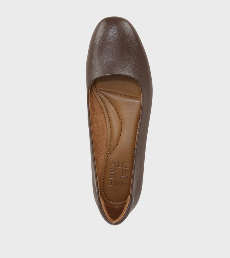 NAKELLY-BALLET Square Toe Ballerinas