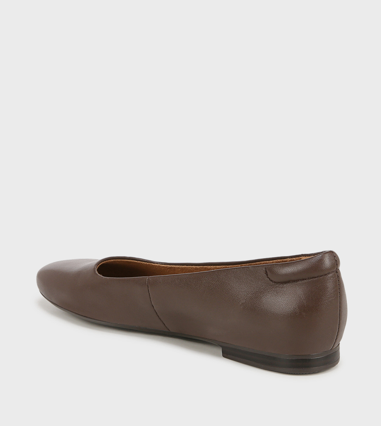 NAKELLY-BALLET Square Toe Ballerinas