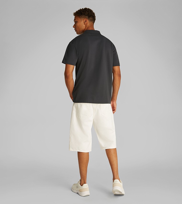 Logo Badge Short Sleeves Polo T-Shirt
