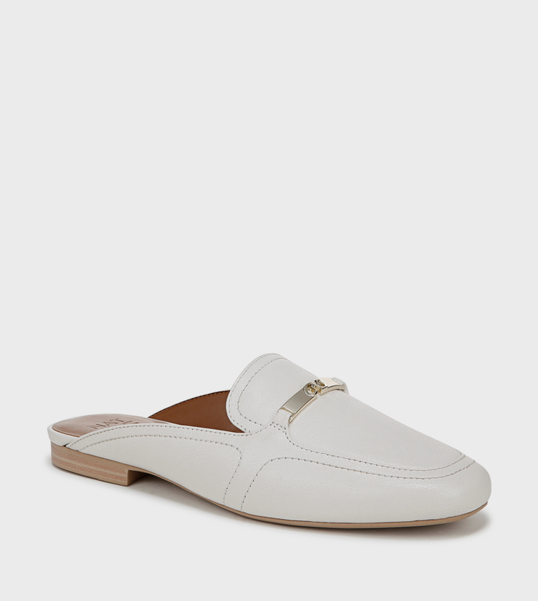 NAEMERSON Metal Detail Loafer Mules