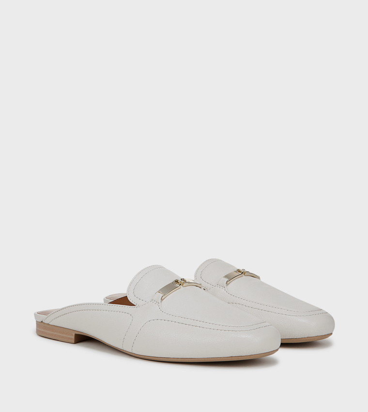 NAEMERSON Metal Detail Loafer Mules