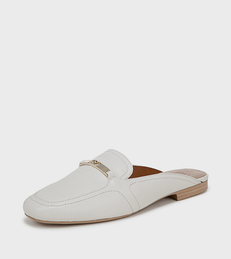NAEMERSON Metal Detail Loafer Mules