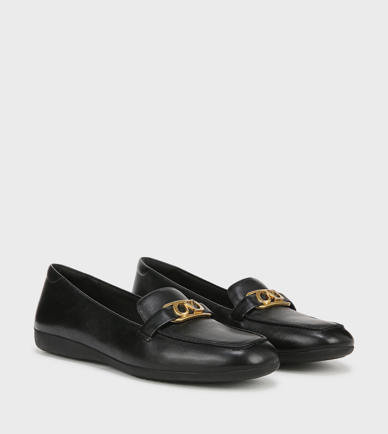 FIONA Metal Accent Loafers
