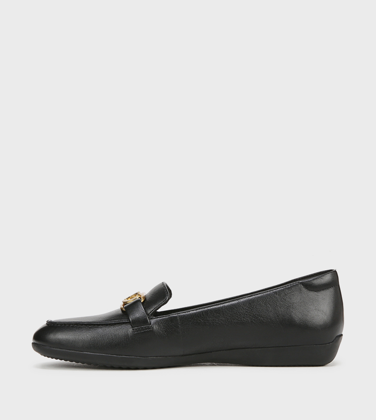 FIONA Metal Accent Loafers