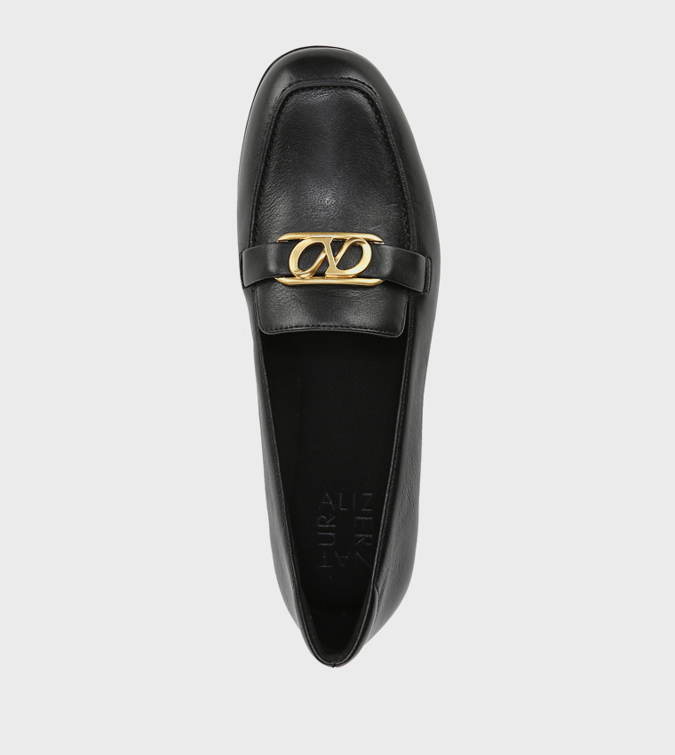 FIONA Metal Accent Loafers