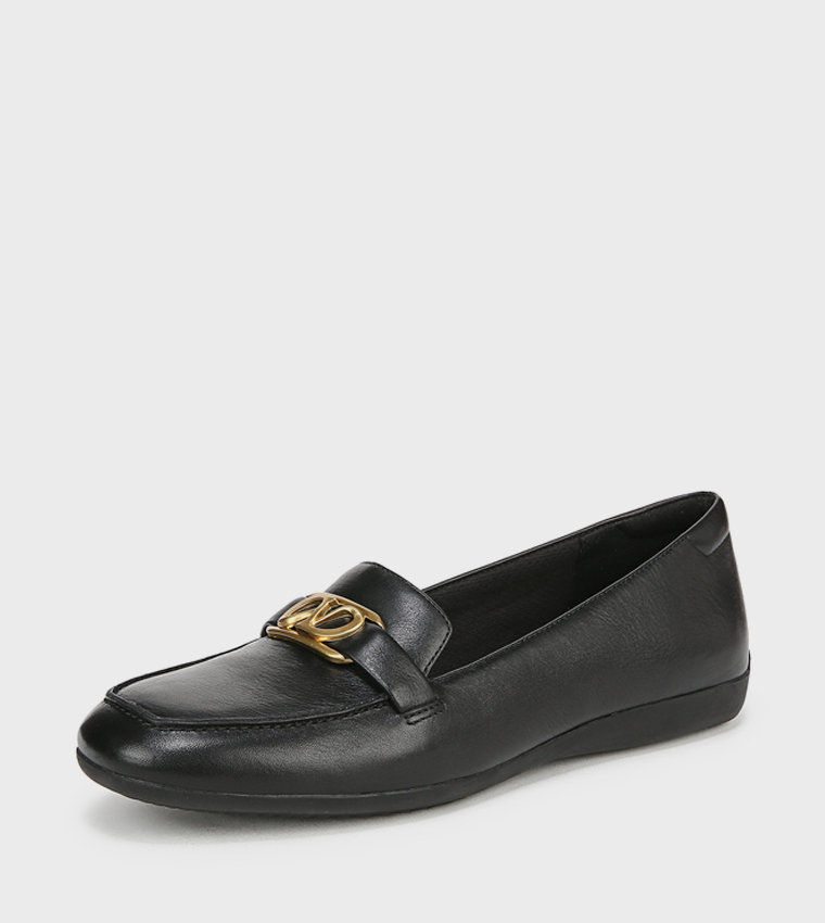 FIONA Metal Accent Loafers