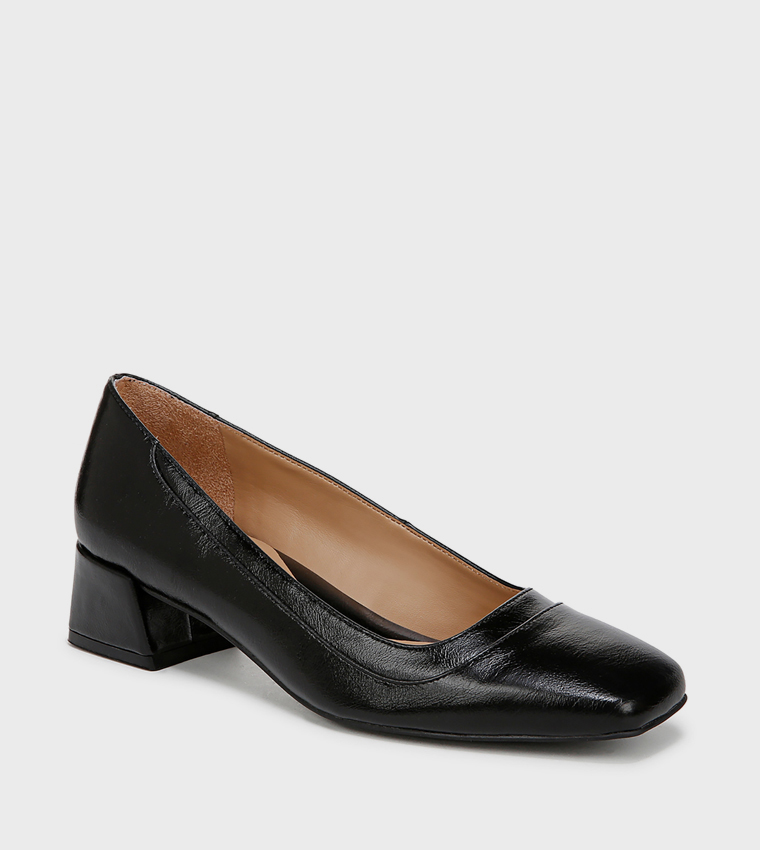 HUNTLEY Block Heel Pumps