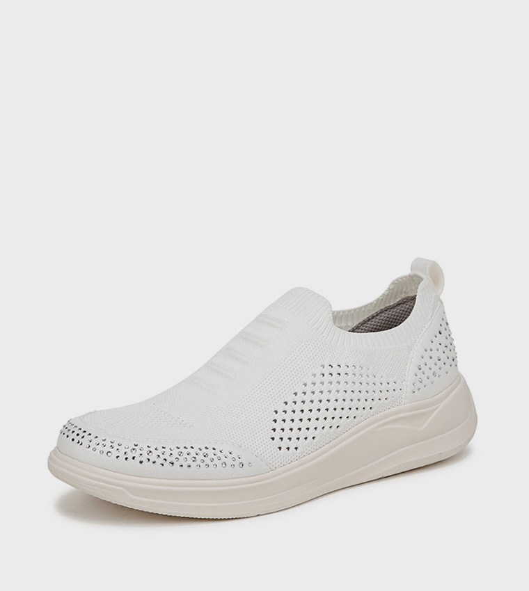 NATIMELESS BRIGHT Knitted Slip-On Shoes