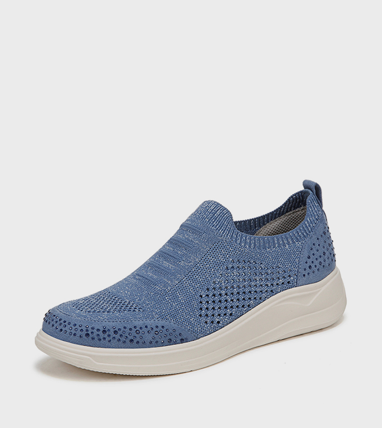 NATIMELESS BRIGHT Knitted Slip-On Shoes