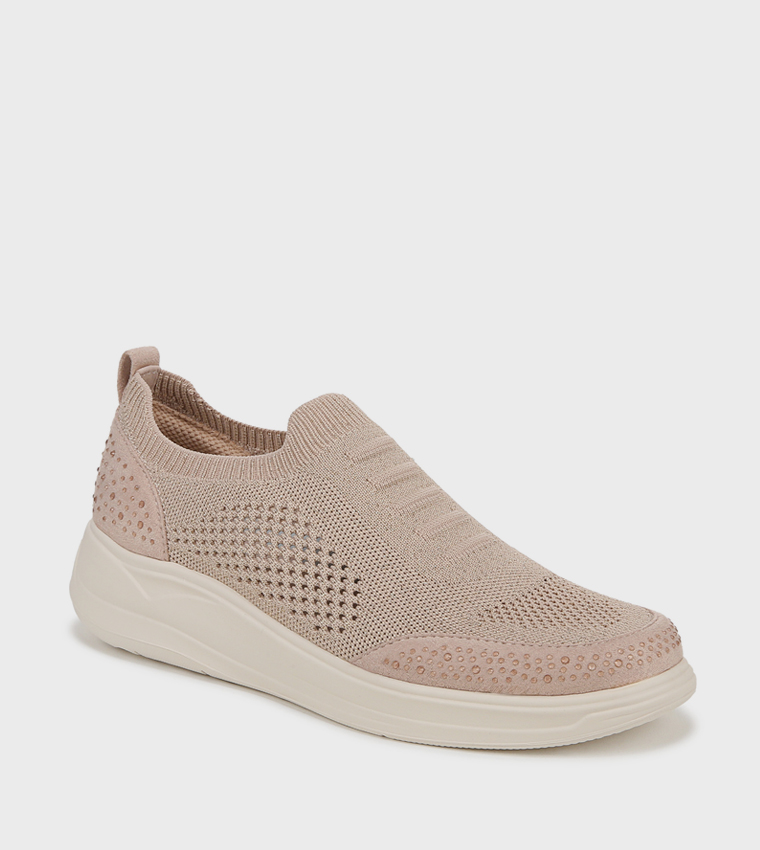 NATIMELESS BRIGHT Knitted Slip-On Shoes