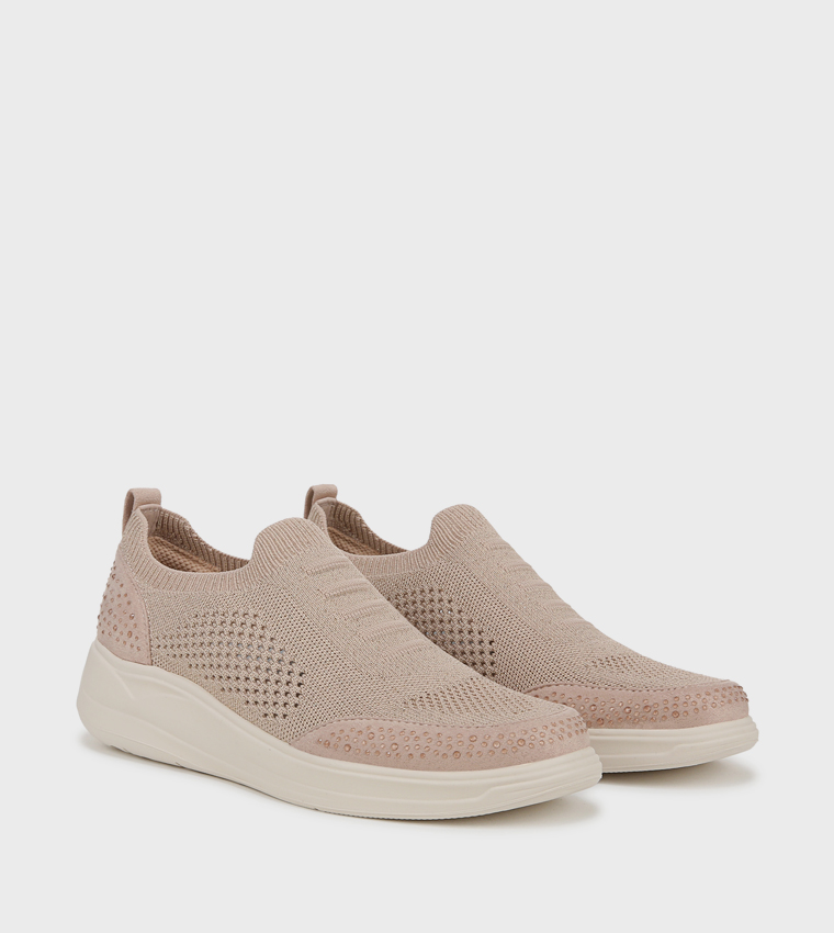 NATIMELESS BRIGHT Knitted Slip-On Shoes