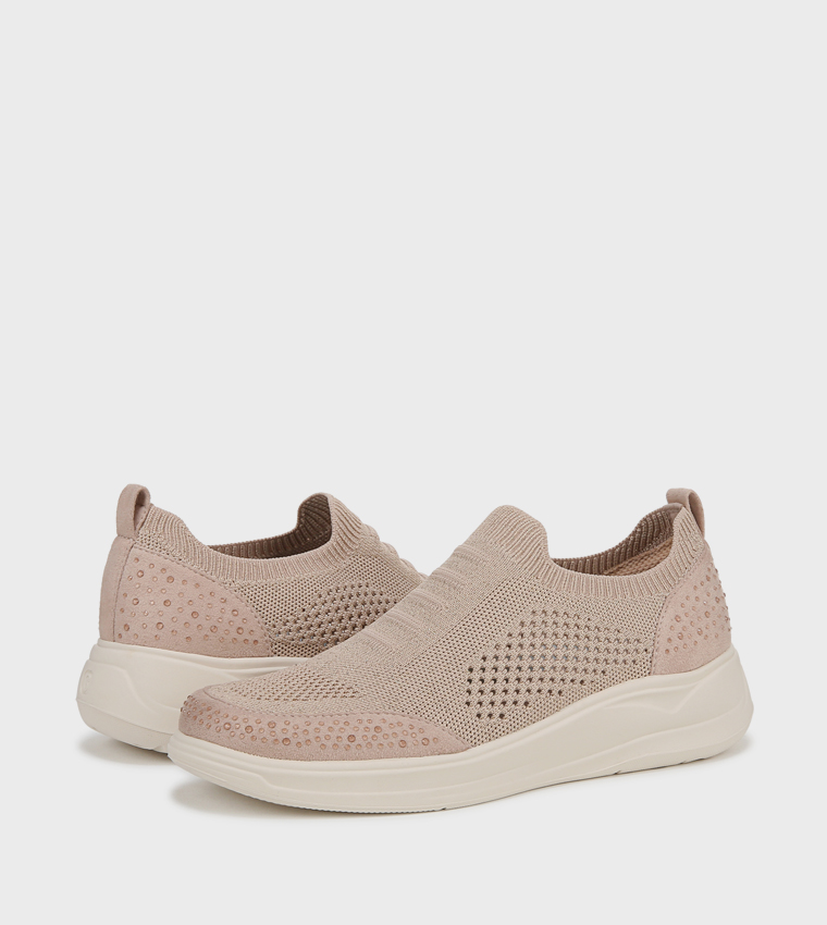 NATIMELESS BRIGHT Knitted Slip-On Shoes
