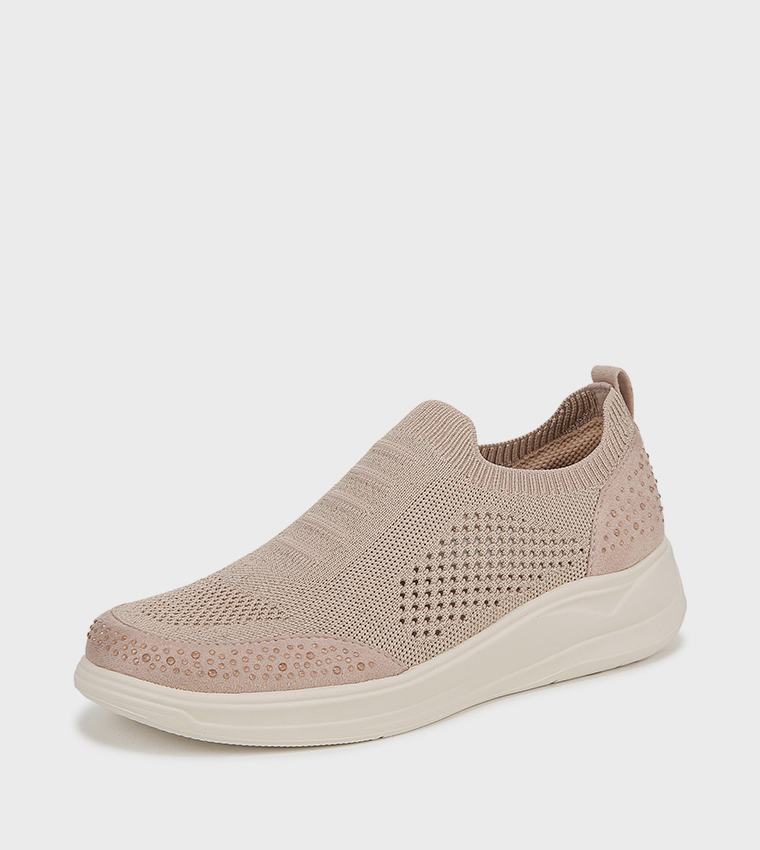 NATIMELESS BRIGHT Knitted Slip-On Shoes