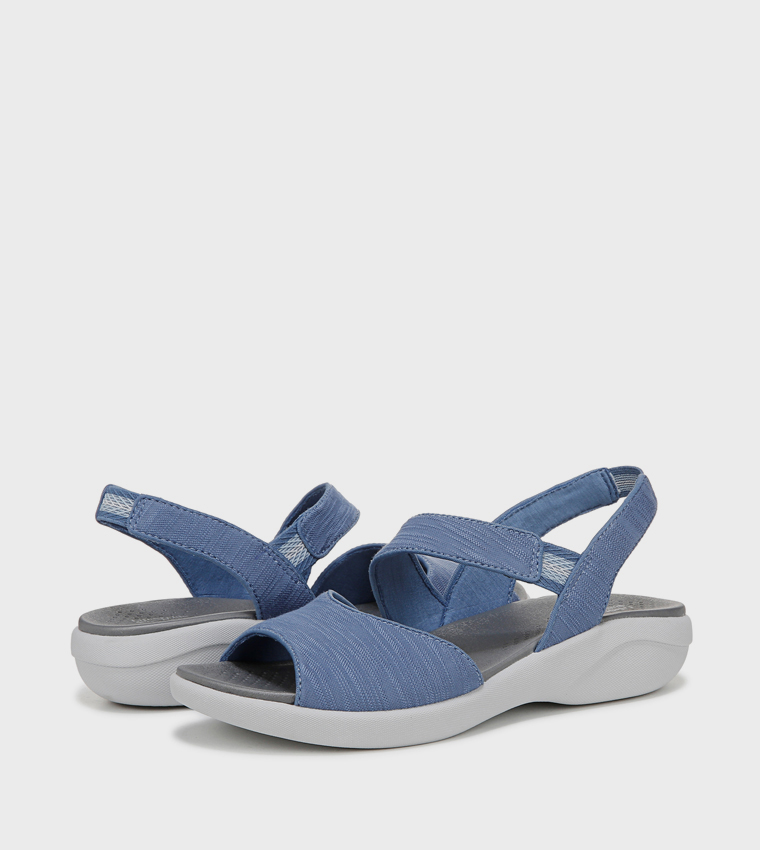 CHEERFUL Peep Toe Casual Sandals