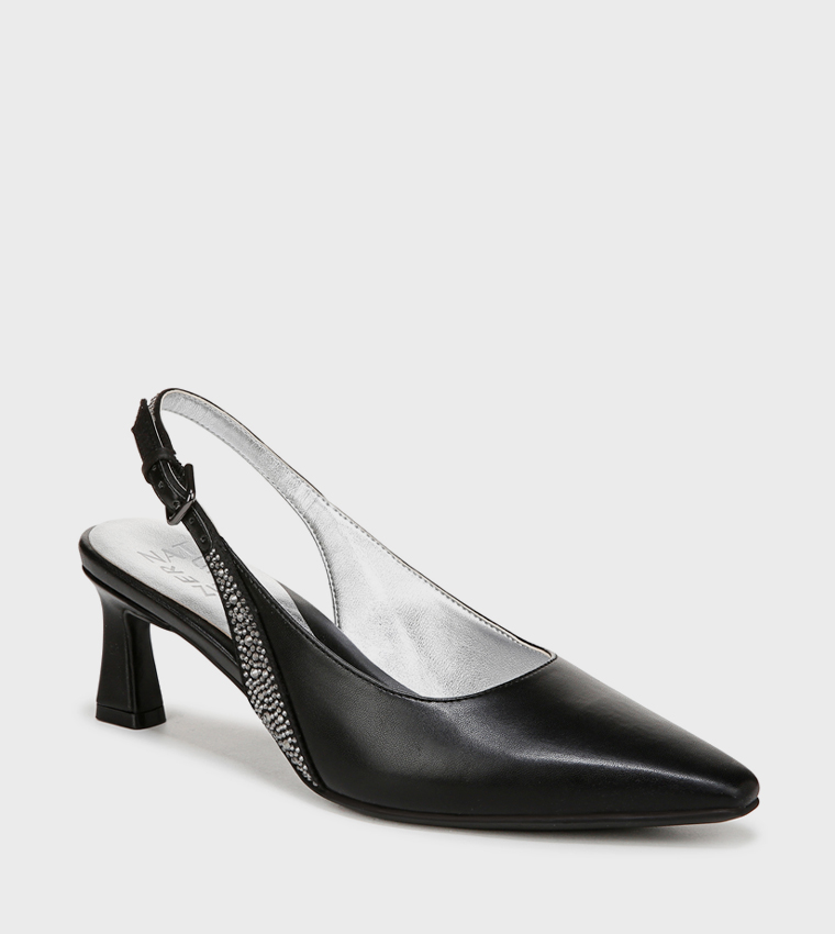 NATANSY3 Embellished Slingback Pumps
