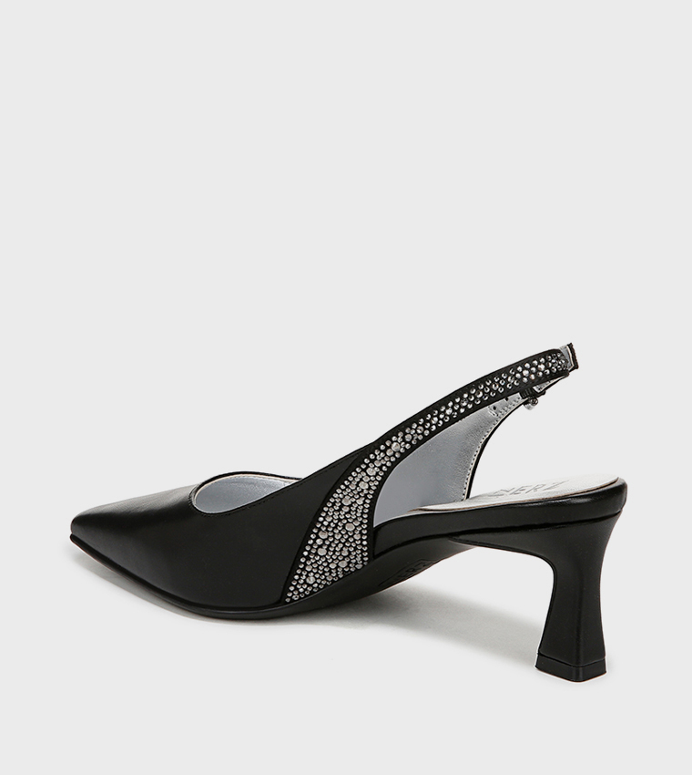 NATANSY3 Embellished Slingback Pumps
