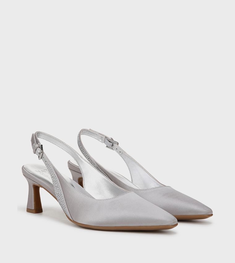 NATANSY3 Embellished Slingback Pumps