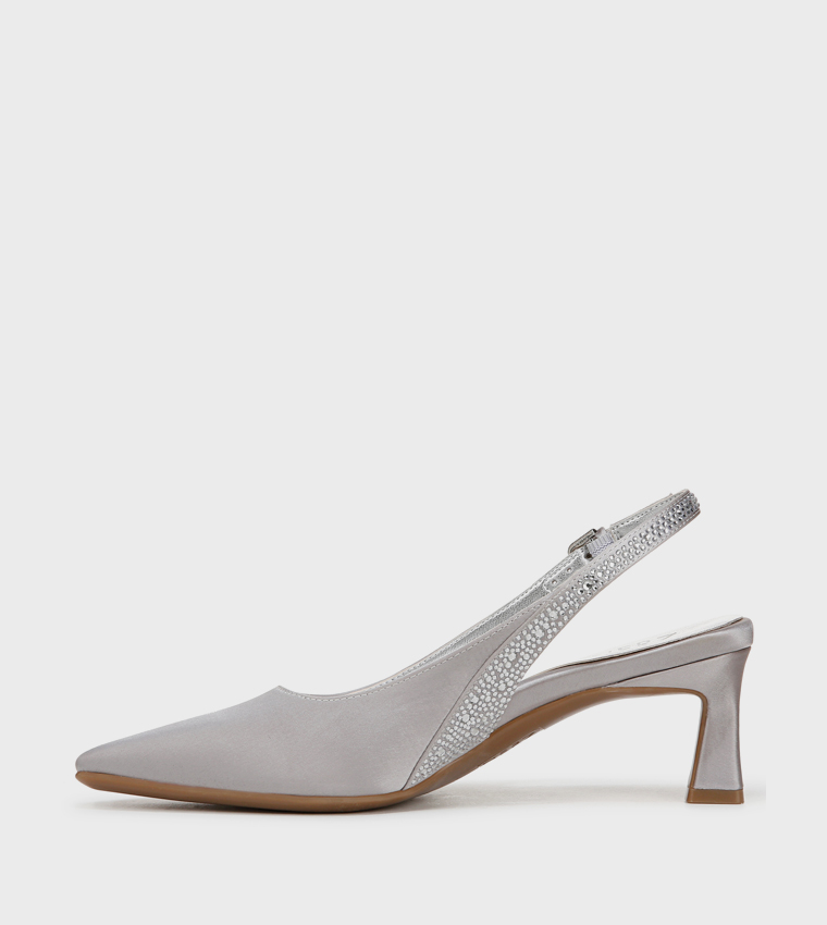 NATANSY3 Embellished Slingback Pumps
