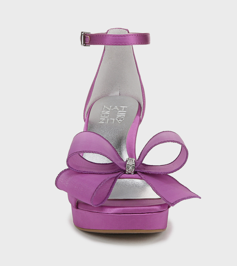 NAALWAYS Bow Detail D'Orsay Sandals