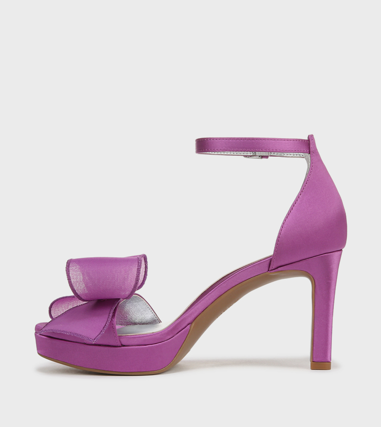 NAALWAYS Bow Detail D'Orsay Sandals