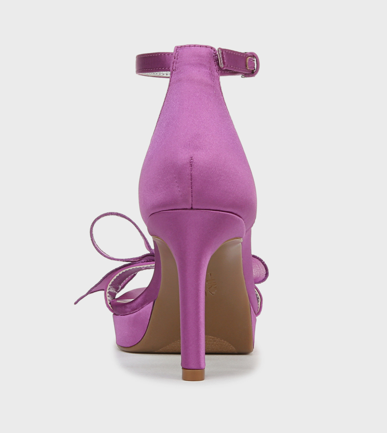 NAALWAYS Bow Detail D'Orsay Sandals