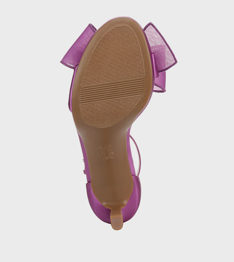 NAALWAYS Bow Detail D'Orsay Sandals