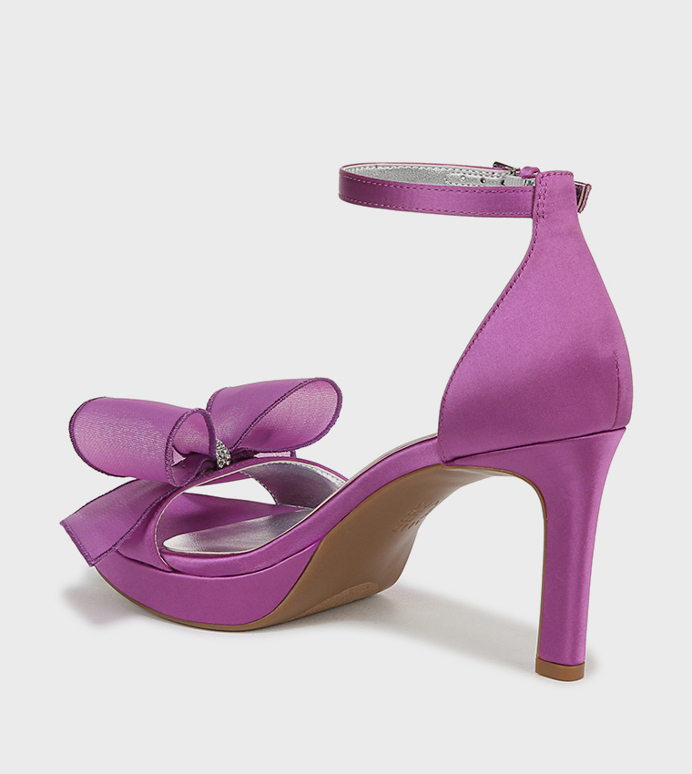 NAALWAYS Bow Detail D'Orsay Sandals