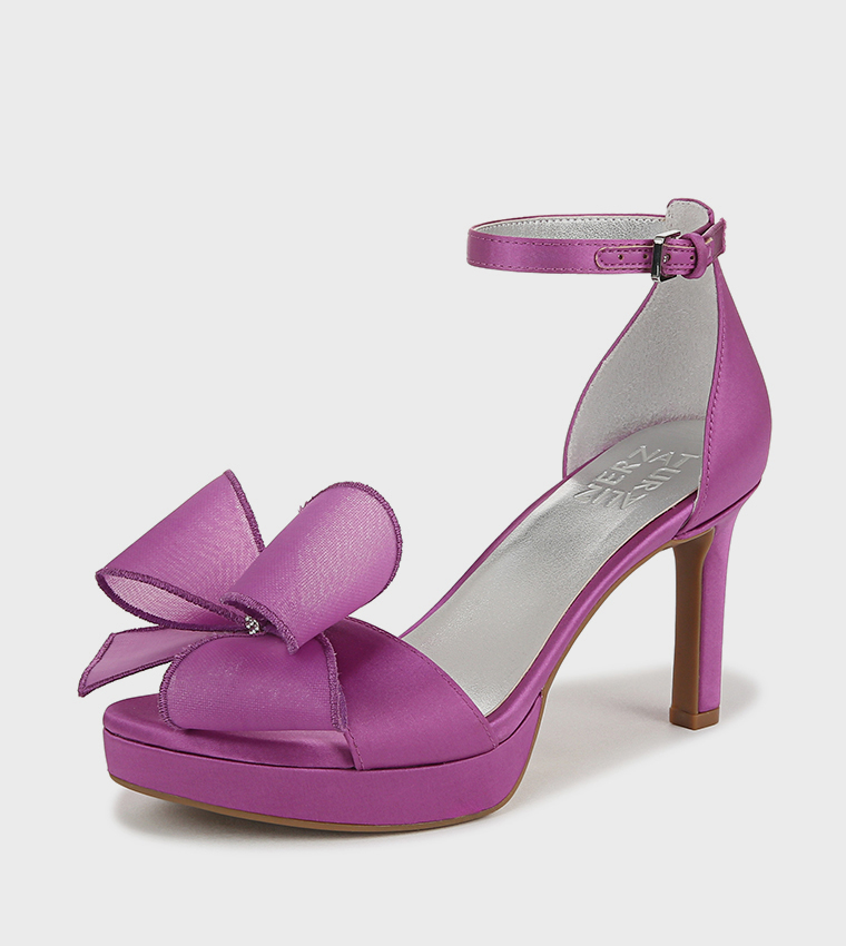 NAALWAYS Bow Detail D'Orsay Sandals