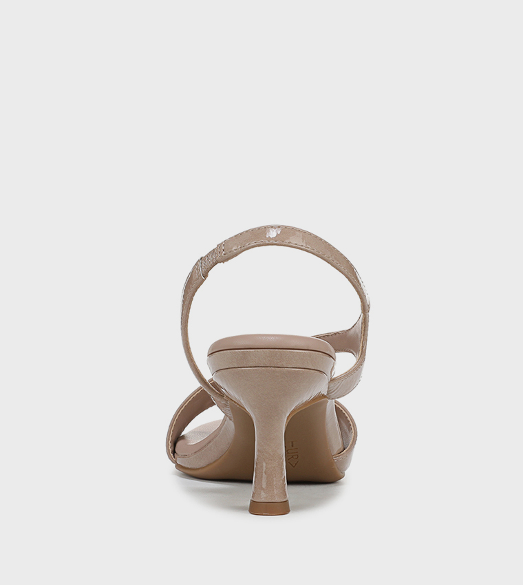 JORIANA Textured Heel Sandals