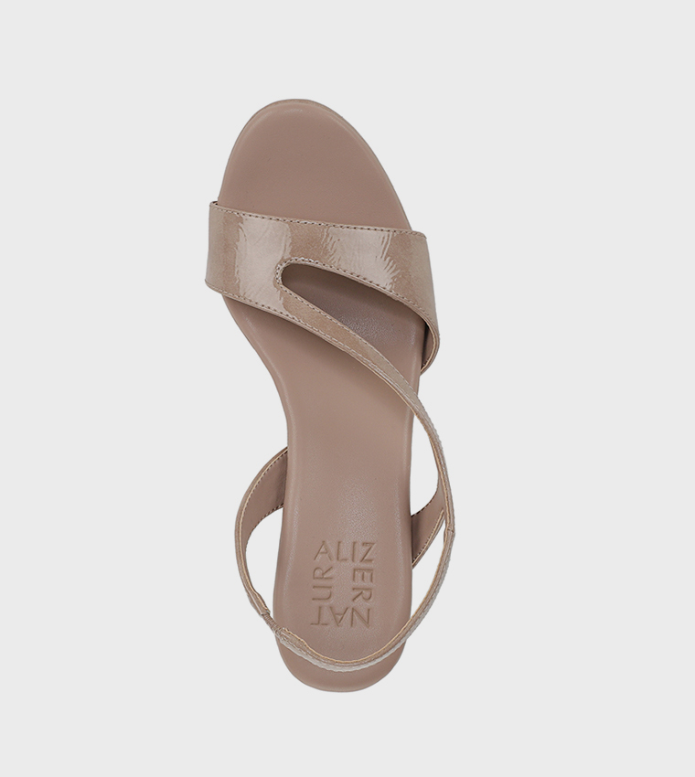 JORIANA Textured Heel Sandals